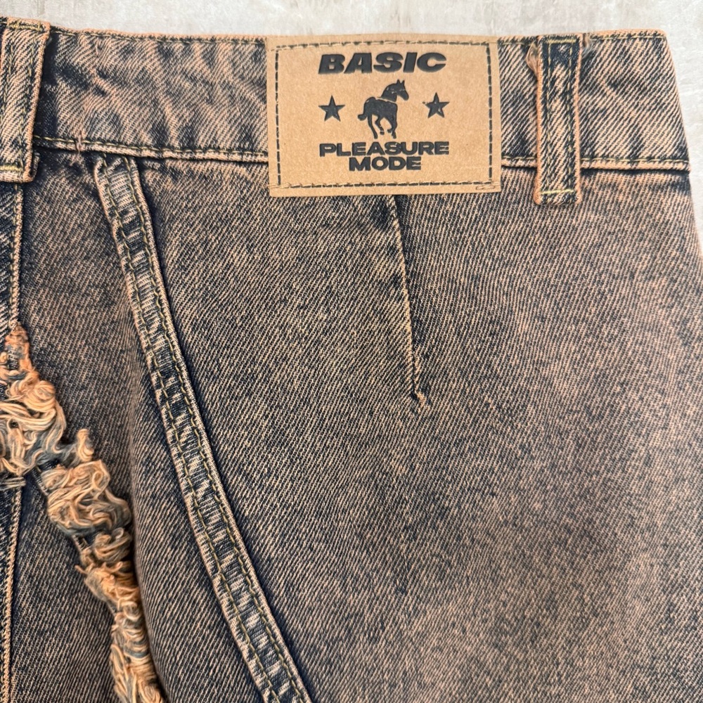 Distressed Wide-Leg Jeans From Basic Pleasure Mode - image 5